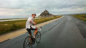 Auf dem Weg zum Mont Saint-Michel