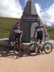 Marcel und Christian haben den Gipfel des Col de la Madeleine erreicht
